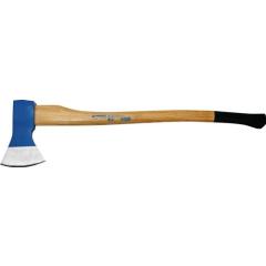 Holzaxt Rheinische Form 1250g stahlgeschmiedet Eschenkuhfuß TECWERK