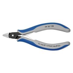 Präzisions-Elektronik-Seitenschn.L.125mm Form 3 Facette ja,sehr kl.pol.KNIPEX