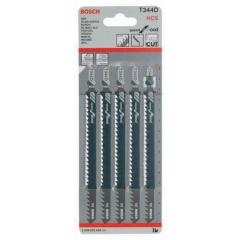 Stichsägeblatt T 344 D Gesamt-L.152mm Zahnt.4mm HCS 5 St./Karte BOSCH