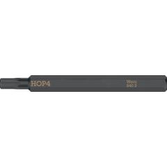 Bit 840 S Hex-Plus 4,0x70 mm | 1/4 Zoll Hex-Plus 4,0x70 mm | Länge 70 mm | WERA | 5 Stück