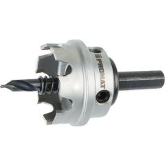 Lochsäge D.28mm Schnitt-T.4mm HM-bestückt m.Bohrer u.Feder TECWERK