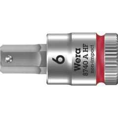 Steckschlüsseleinsatz 8740 A HF 1/4 Zoll SW 6mm L.28mm WERA