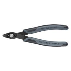 Elektronik-Seitenschneider Super-Knips® L.125mm Form 7 Facette nein brün.KNIPEX