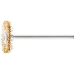 Minirundbürste RBU 2202/3 MES 0,10 D22xB2xL6mm MS PFERD | 10 Stück