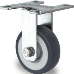 Bockrolle 100mm 100kg VG Gleitlager 77x67mm TECWERK