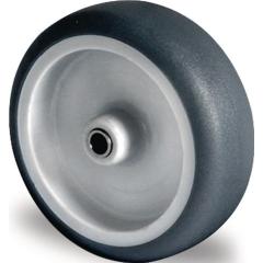 Ersatzrad D.75mm Trgf.75kg TPE grau Achs-D.6mm Nabenl.28mm TECWERK