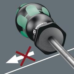 Schraubendreher 352 Gr.2mm Klingen-L.100mm 2K-Griff WERA