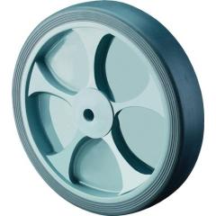 Ersatzrad D.160mm Trgf.200kg Gum.grau Achs-D.20mm Nabenl.60mm BS ROLLEN