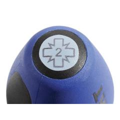 Schraubendreher Gr.PZD 3 Klingen-L.150mm 3K-Griff Rundkl.TECWERK