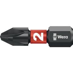 Bit 851/1 IMP DC PH2 | Länge 25 mm | 1/4 Zoll C6,3 Impaktor,DC Box m.10 Bits WERA