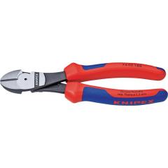 Kraftseitenschneider L.140mm pol.Form 0 Mehrkomp.-Hüllen KNIPEX