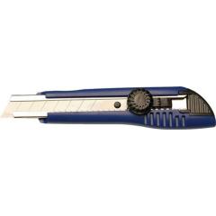 Cuttermesser Klingen-B.18mm L.167mm m.Feststellrädchen Ku.TECWERK