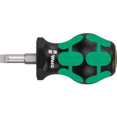 Schraubendreher 335 Stubby Schneiden-B.5,5mm Kl.-L.24,5mm 2K-Griff Rundkl.WERA