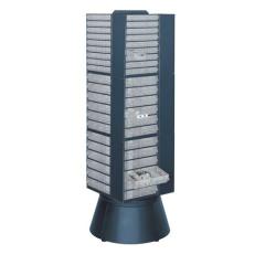 Drehturm B680xT680xH1600mm f.Stahlmagazine Ser.900 (leer) blau RAACO