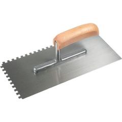 Glättekelle L.280mm B.130mm Zahn 6x6mm SCHWAN | 10 Stück
