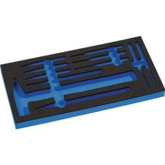 Werkzeugmodul Leereinlage 1/3-Modul 4000 871 243,11-tlg.TECWERK