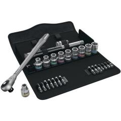 Steckschlüsselsatz Zyklop Metal 28-tlg.1/2 Zoll SW 10-19mm Z.76 6KT WERA