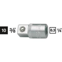 Vergrößerungsstück 858-1 Antr.1/4 Zoll Abtrieb 3/8 Zoll L.26,5mm HAZET
