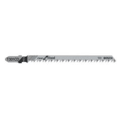Stichsägeblatt T 301 CD Gesamt-L.117mm Zahnt.3mm HCS 5 St./Karte BOSCH