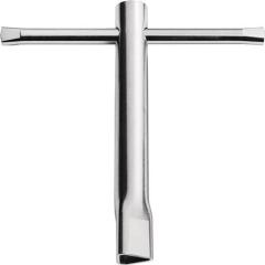 Dreikantsteckschlüssel DIN 22417 A Gr.M4 L.90mm verz.TECWERK