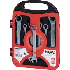 Knarrenringmaulschlüsselsatz 7-tlg.SW 8-19mm ger.NOW