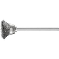 Minitopfbürste TBU 1803/3 INOX 0,10 D18xB3xL6mm VA PFERD | 10 Stück