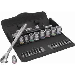 Steckschlüsselsatz Zyklop Metal 29-tlg.3/8 Zoll SW 8-19mm Z.76 6KT WERA