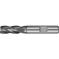 Schaftfräser DIN 844 Typ N, Ø 6 mm HSS-Co8 TiCN Weldon Z.4 kurz TECWERK