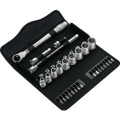 Steckschlüsselsatz Zyklop Metal 29-tlg.3/8 Zoll SW 8-19mm Z.72 6KT WERA