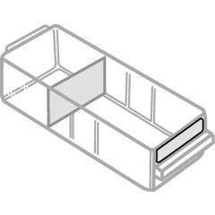 Etikettensatz 48 St.B64xH10mm f.Schubladentyp C weiß/klar RAACO | 10 Stück