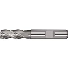 Schaftfräser DIN 844 Typ N, Ø 20 mm HSS-Co8 Weldon Z.4 kurz TECWERK