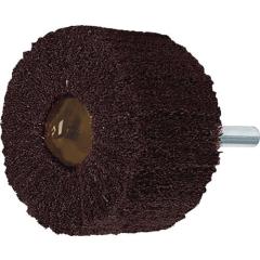 Fächerschleifer Ø80xH50mm K.150 Vlies Schaft-D.6mm TECWERK