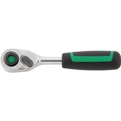Bit-/Hebelumschaltknarre 419 B QR 1/4 Zoll m.Ausdrückf. | Länge 117 mm | 80 Z.STAHLWILLE