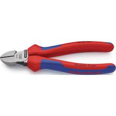 Seitenschneider L.160mm Kopf pol.Comfort-Griff max.2mm KNIPEX