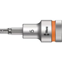 Steckschlüsseleinsatz 8740 C HF 1/2 Zoll SW 5mm L.60mm WERA