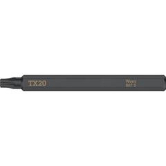Bit 867 S TORX 20x70 mm | 1/4 Zoll TORX 20x70 mm | Länge 70 mm | WERA | 5 Stück