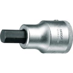 Steckschlüsseleinsatz IN 32 3/4 Zoll Innen-6-kant SW 19mm L.80mm GEDORE