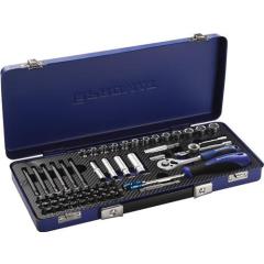 Steckschlüsselsatz 61-tlg.1/4 Zoll SW 4-13mm Z.20 6KT TECWERK