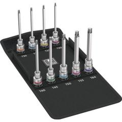 Steckschlüsselsatz 8767 C TORX® HF3 9-tlg.1/2 Zoll T20-T60 WERA