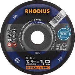 Trennscheibe XT67 D125x1mm ger.STA Bohr.22,23mm RHODIUS | 50 Stück