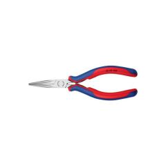 Elektronik-Greifzange Gesamt-L.145mm flachrunde Backen Form 6 Mehrkomp.-Hüllen