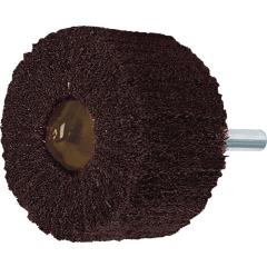 Fächerschleifer Ø50xH30mm K.150/AFINE Kombi Vlies/Korund Schaft-D.6mm TECWERK