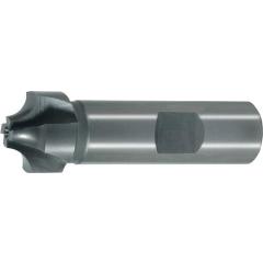 Viertelkreisprofilfräser DIN 6518B Typ N, R.6 mm Ø 20 mm HSS-Co Weldon