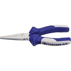 Langbeckzange Gesamt-L.160mm Zange verchr.lang,fl.Mehrkomp.-Hüllen TECWERK