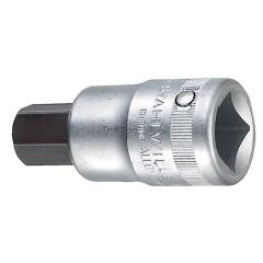 Steckschlüsseleinsatz 59 3/4 Zoll Innen-6-kant SW 22mm L.80mm STAHLWILLE