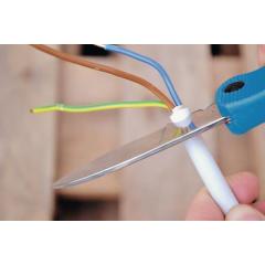 Kabel-/Elektrikermesser L.190mm Klingen-L.80mm 1-teilig,klappb.Ku.TECWERK