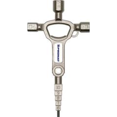 Bau-Schaltschrankschlüssel 13 Funktionen integr.Flaschenöffner TECWERK