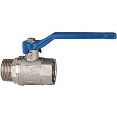 Messingkugelhahn VALVE LINE 59,61mm G 2 Zoll innen/außen DN 50mm RIEGLER