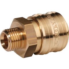 Schnellver.Kup.DN 7,2,AG MS blk Gew.G 3/8 Zoll 16,66mm TECWERK | 10 Stück