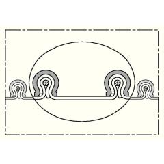Absaug- u.Gebläseschlauch CP VITON® 459 EC ID 150-152mm AD 162,00mm Rl. | 3 Stück